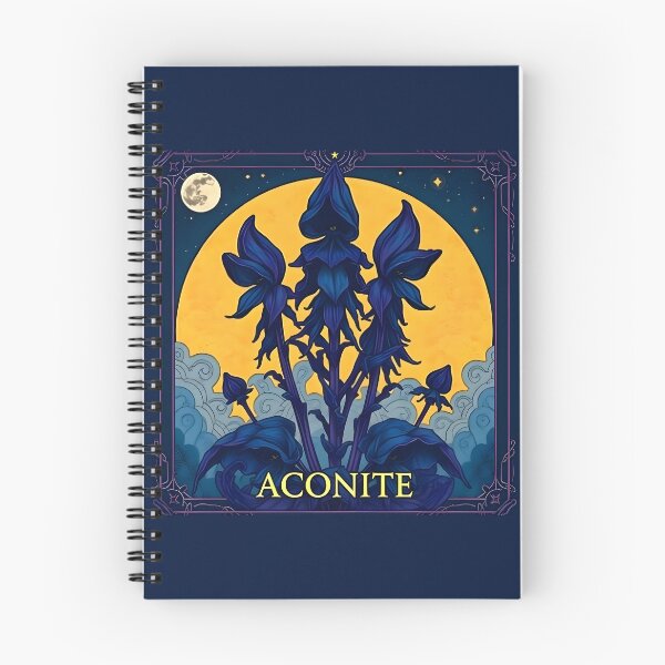 Item preview, Vintage Folklore Tarot Plants: Aconite  designed and sold by Kinde Guat.