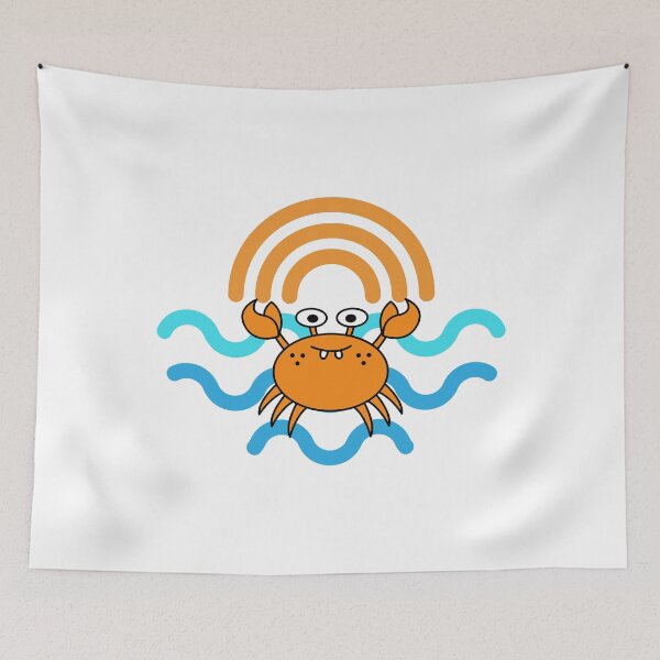 Item preview, Happy Little Crab  designed and sold by GEWINN.