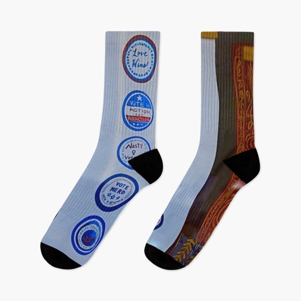 Item preview, Colorful Voter Stickers – Civic Pride Window Display designed and sold by aadventures.