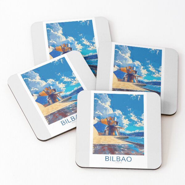 Item preview, Bilbao Spain - Travel Art designed and sold by Marciolini.