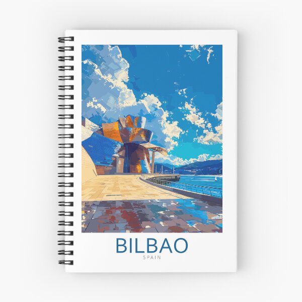 Item preview, Bilbao Spain - Travel Art designed and sold by Marciolini.