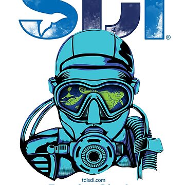 Artwork thumbnail, Scuba Diving International (SDI)- Tune Out, Dive In by Shop-SDI
