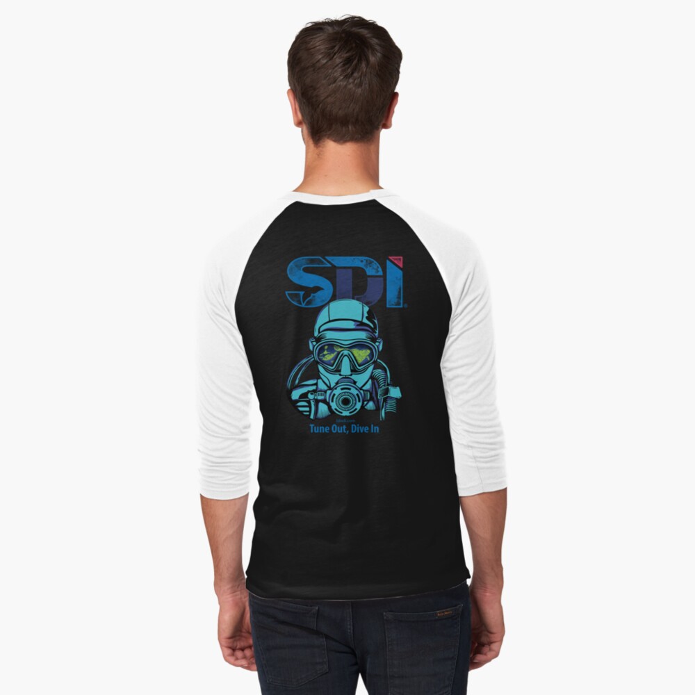 Item preview, Baseball ¾ Sleeve T-Shirt designed and sold by Shop-SDI.