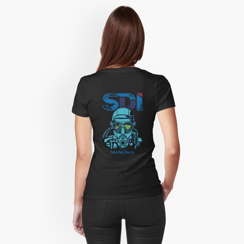 Item preview, Fitted T-Shirt designed and sold by Shop-SDI.