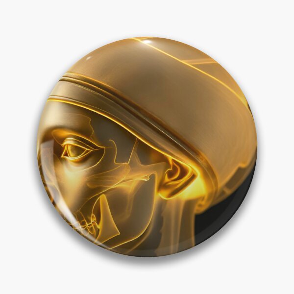 Item preview, Gold Egyptian Statue X-Ray designed and sold by MatrixTattoo.