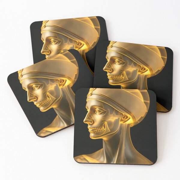 Item preview, Gold Egyptian Statue X-Ray designed and sold by MatrixTattoo.