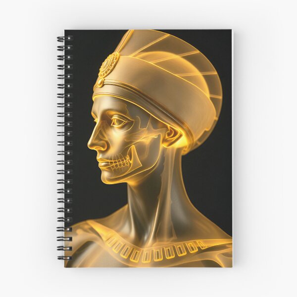 Item preview, Gold Egyptian Statue X-Ray designed and sold by MatrixTattoo.