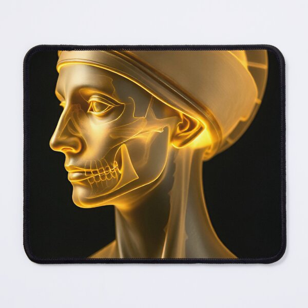 Item preview, Gold Egyptian Statue X-Ray designed and sold by MatrixTattoo.
