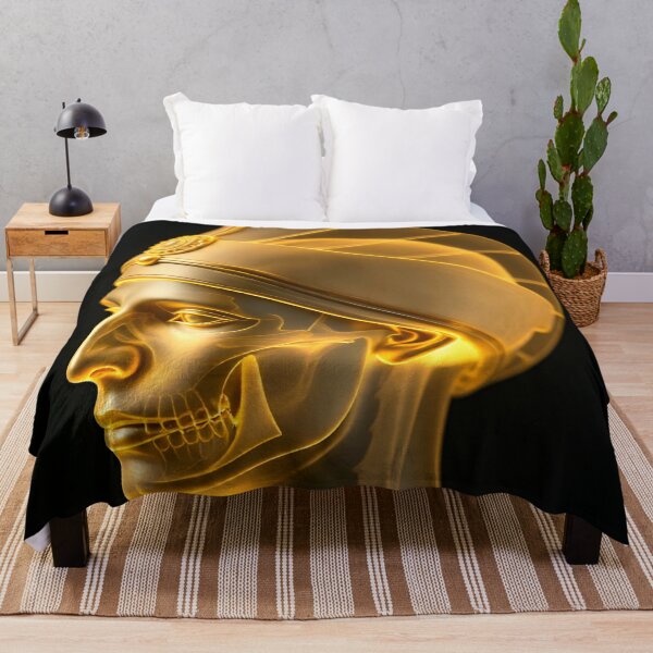 Item preview, Gold Egyptian Statue X-Ray designed and sold by MatrixTattoo.