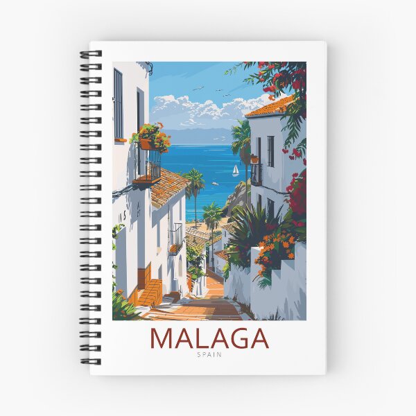 Item preview, Malaga Spain - Travel Art designed and sold by Marciolini.