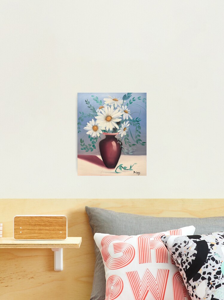Thumbnail 2 of 3, Photographic Print, Grandmas flowers designed and sold by buddyartwork.