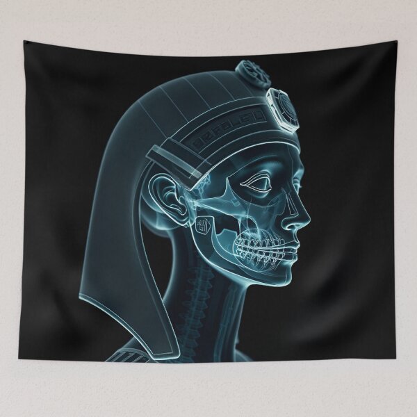 Item preview, X-Ray Egyptian Statue designed and sold by MatrixTattoo.