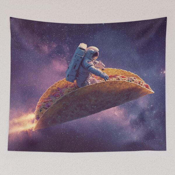 Item preview, Astronaut taco rocket designed and sold by Brendon987.