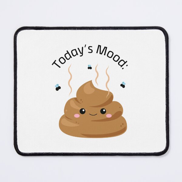 Item preview, Cute Kawaii Poop – Funny Emoji Style with Blush and Flies designed and sold by AnyMar2023.