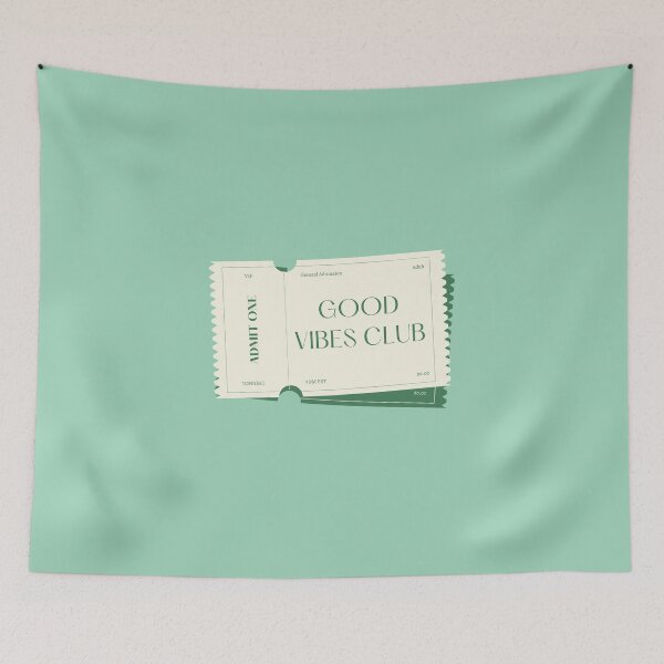 Item preview, Good Vibes Ticket Stub Print designed and sold by midwesterncreativeco.