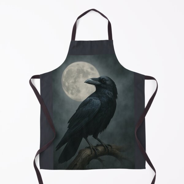 Item preview, Black Raven and a Misty Moon designed and sold by LoveVintageToo.