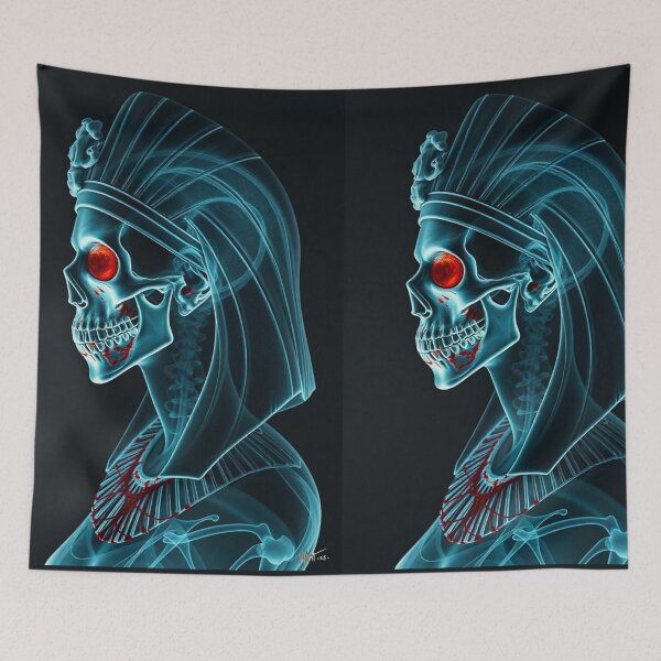 Item preview,  X-Ray Skull Egyptian Statue designed and sold by MatrixTattoo.