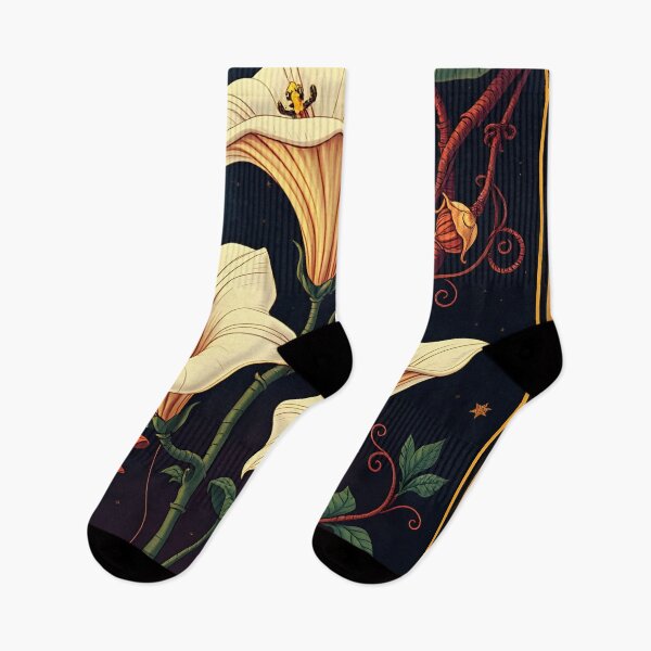 Item preview, Vintage Folklore Tarot Plants: Datura  designed and sold by Kinde Guat.