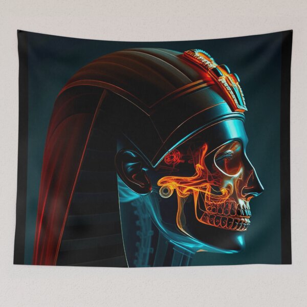 Item preview, X-Ray Egyptian Statue designed and sold by MatrixTattoo.