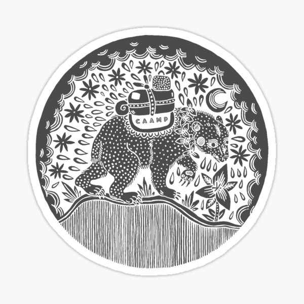 Item preview, Caamp Bear Grey designed and sold by katefunk4.
