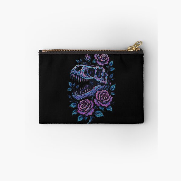 Item preview, Dinosaur Skull Rose Floral Goth designed and sold by TomFrontierArt.