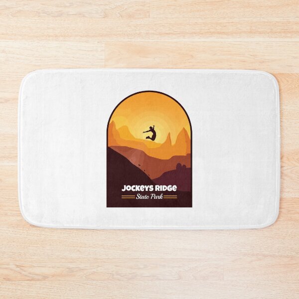 Item preview, Sunset Leap – Jockeys Ridge State Park Poster designed and sold by Balasan.