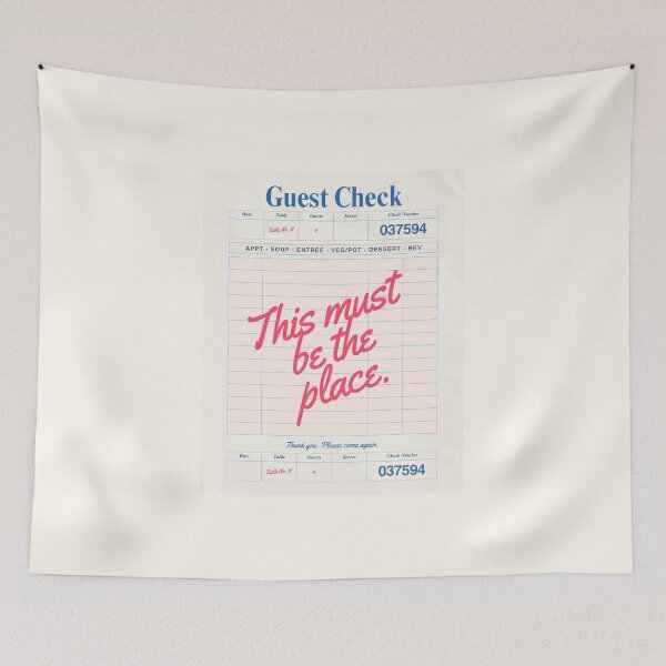 Item preview, This Must be the Place Guest Check designed and sold by midwesterncreativeco.