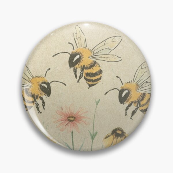 Item preview, Three Bees designed and sold by CraftyWords.