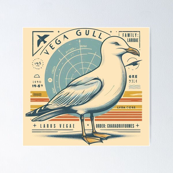 Item preview, Vega Gull 5 designed and sold by theAVIARY7.