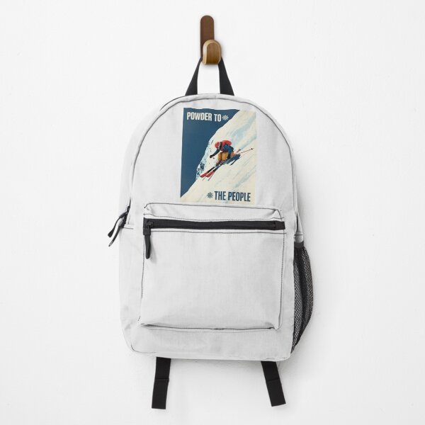 Item preview, Powder to the People – Vintage Ski Poster for Skiers and Snow Lovers designed and sold by paulo silveira.