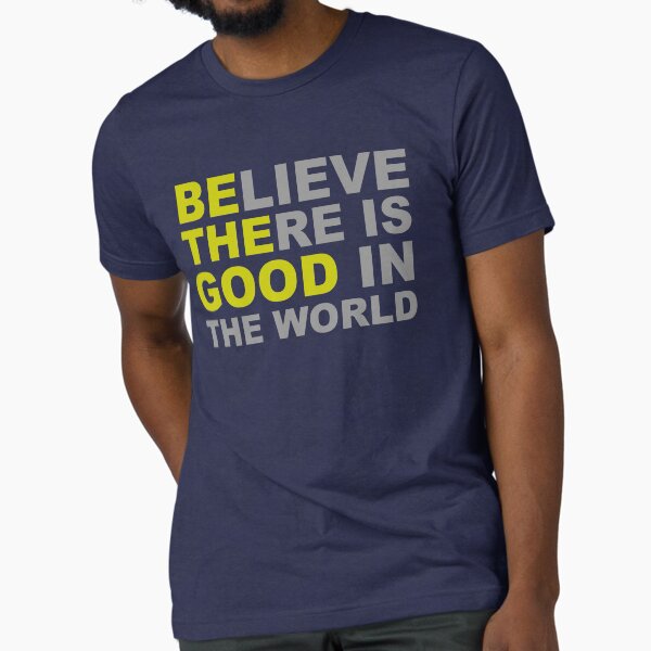 Item preview, Be The Good - Believe There is Good in the World - Positive Inspirational Motivational Quotes designed and sold by merkraht.
