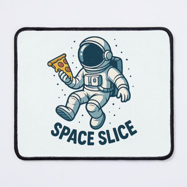 Item preview, Astronaut Holding Pizza – Space Slice Pizza Lover  designed and sold by stylishdzign.