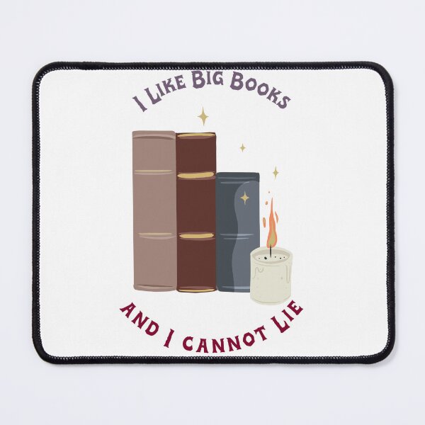 Item preview, I Like Big Books and I Cannot Lie – Funny Reading Design designed and sold by KissellArt.