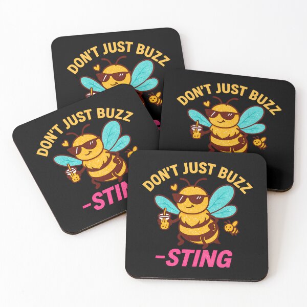 Item preview, Bee motivation sting designed and sold by NessaCiaoKakao.