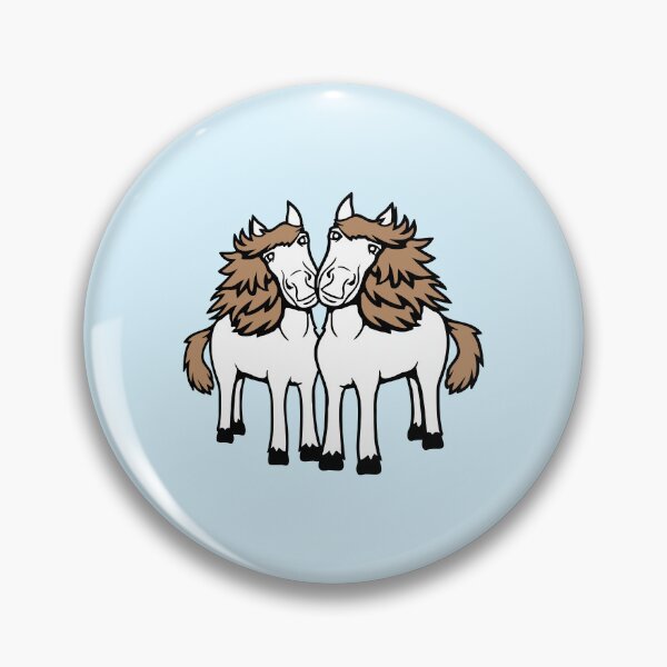 Item preview, 2 Horse Cute Friends Girls Team Best Love Couple designed and sold by shirt-o-mat.
