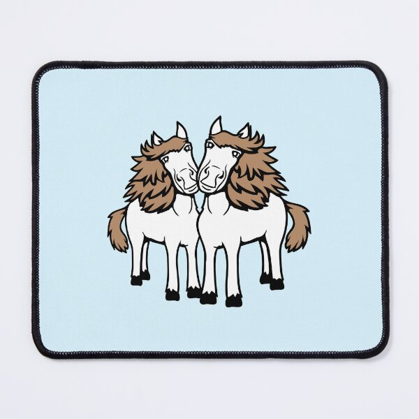Item preview, 2 Horse Cute Friends Girls Team Best Love Couple designed and sold by shirt-o-mat.