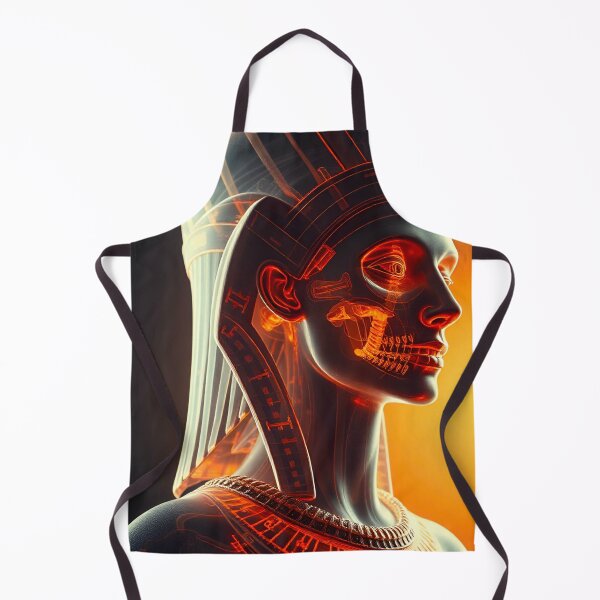 Item preview, Red X-Ray Egyptian Statue designed and sold by MatrixTattoo.