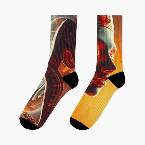 Item preview, Red X-Ray Egyptian Statue designed and sold by MatrixTattoo.