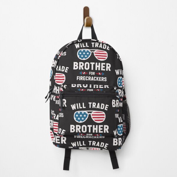 Item preview, Will Trade Brother For Firecrackers Funny 4th Of July designed and sold by cidolopez.