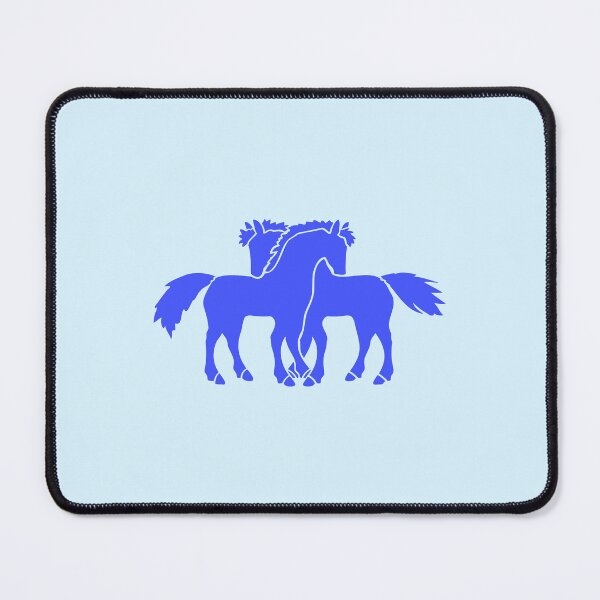 Item preview, 2 Horse Friends Girls Team Best Love Couple Silhouette designed and sold by shirt-o-mat.