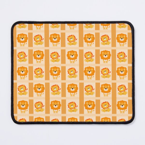 Item preview, Lion Plaid Pattern  designed and sold by RoyalLittleShop.