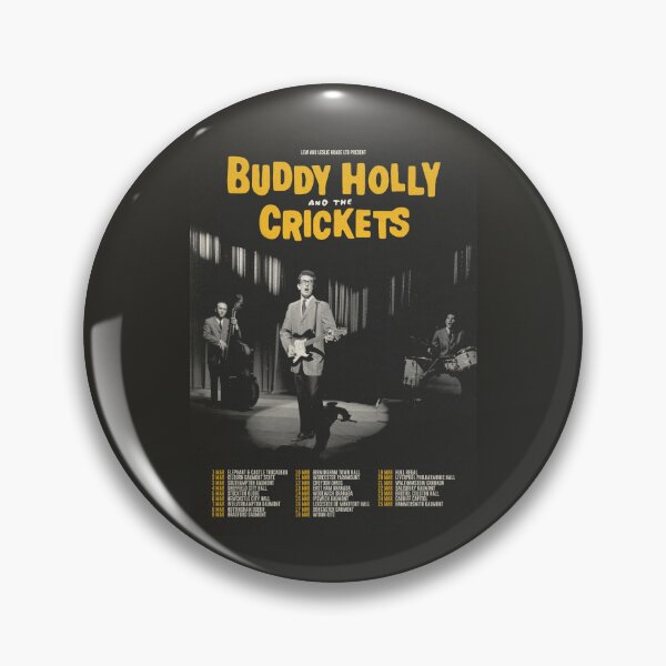 Item preview, Buddy Holly and the Crickets UK Tour Poster 1958 designed and sold by letitrip.