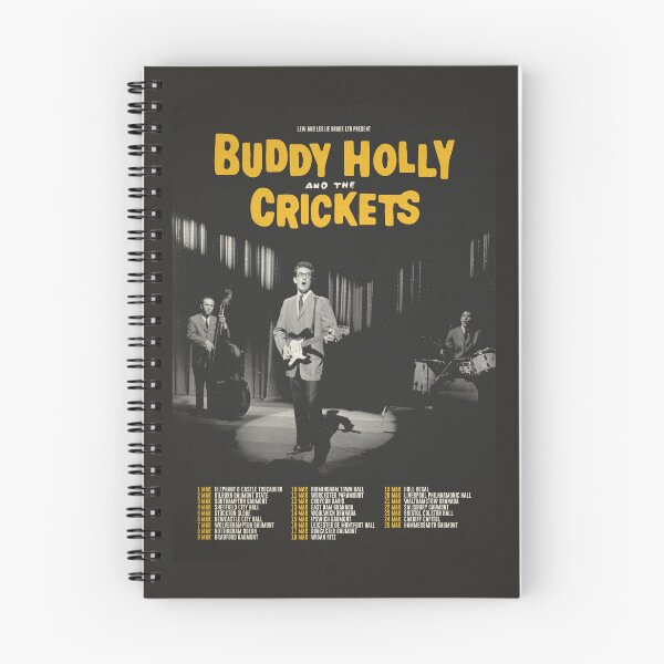 Item preview, Buddy Holly and the Crickets UK Tour Poster 1958 designed and sold by letitrip.