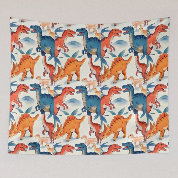 Item preview, Dinosaur Patterns designed and sold by PatronesKawai.