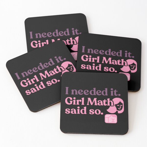 Item preview, I Needed It. Girl Math Said So. – Funny Shopping Logic Tee designed and sold by ALITOPRINCE.
