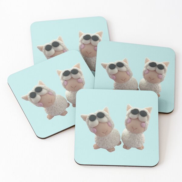Item preview, Adorable llamas with sweet expressions! designed and sold by Teddyella Treasures.