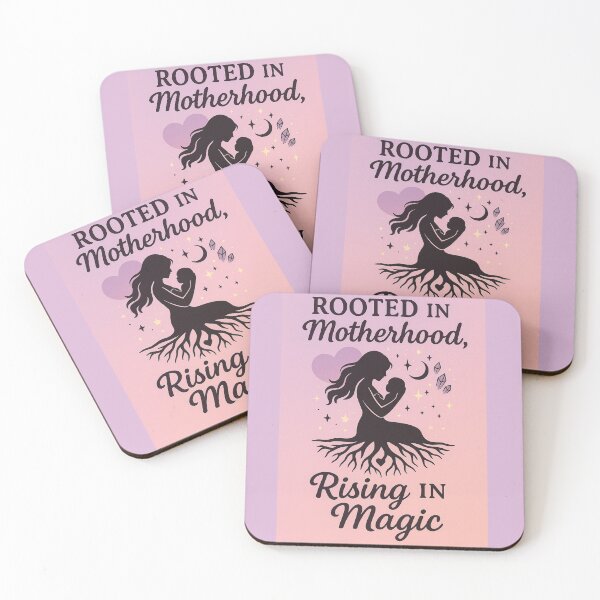 Item preview, Rooted in Motherhood, Rising in Magic designed and sold by MoonMommaMagic.