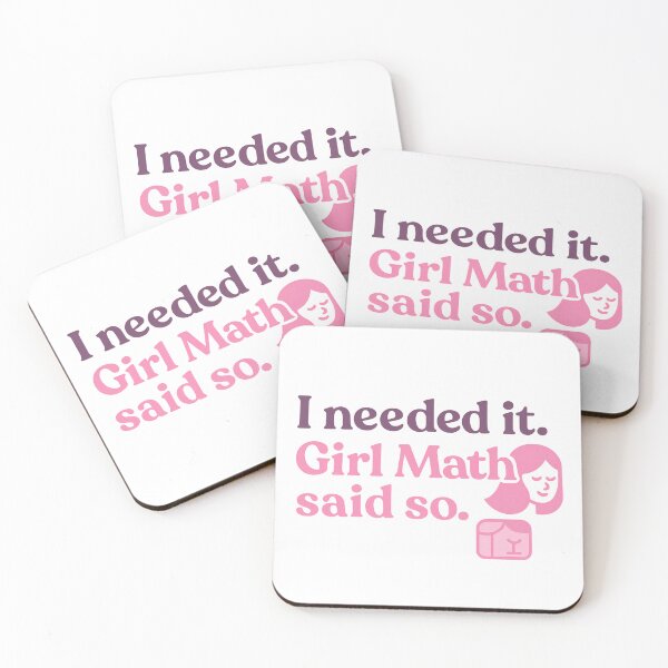 Item preview, I Needed It. Girl Math Said So. – Funny Shopping Logic Tee designed and sold by ALITOPRINCE.