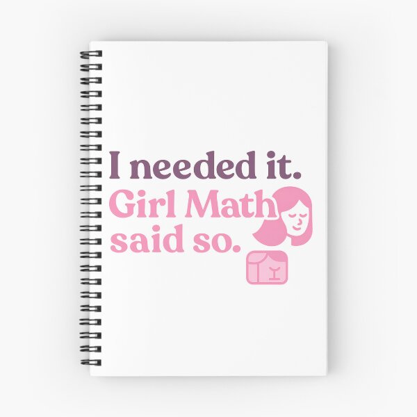 Item preview, I Needed It. Girl Math Said So. – Funny Shopping Logic Tee designed and sold by ALITOPRINCE.