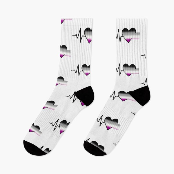 Item preview, Asexual: LGBTQ+ Heartbeat Collection designed and sold by DesgnsxGifts.